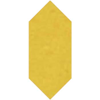 Mosaic House Moroccan tile Saft XL 18 Yellow  solid zellige, mosaic, zellij, loose, size, glaze 
